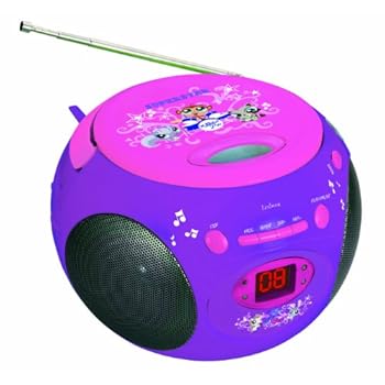 Lexibook RCD102LPS Jeu Électronique Boombox Radio Lecteur CD Littlest Pet Shop Lexibook RCD102LPS Jeu Électronique Boombox Radio Lecteur CD Littlest Pet Shop