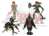 Zelda Twilight Princess Collection de 4 figurines