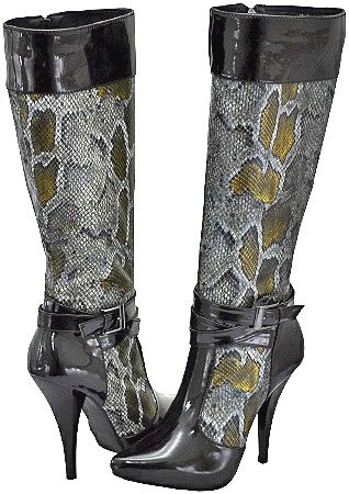 Anne Michelle Chaos-03 Black Fashion Boots