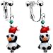 Holiday Penguin Clip Earrings MADE WITH SWAROVSKI ELEMENTS