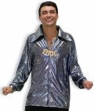 Mens 70s Halloween Retro Flashy Disco Club Party Shirt Mens 70s Halloween Retro Flashy Disco Club Party Shirt