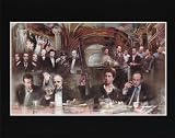 Godfather Goodfellas Sopranos Heat Scarface Art Poster Print - 16