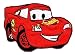 LIGHTNING MCQUEEN in Cars Pixar Disney Movie Embroidered Iron On / Sew On Patch