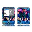 Silk Flowers Design Protective Decal Skin Sticker for Apple iPod nano 3G (3rd Generation) 4GB/ 8GB Player