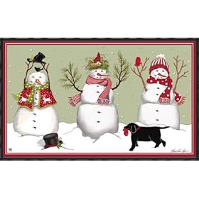  Mailwraps Snowy Day MatMate