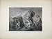 Antique Print War Scene Death General Wolfe West