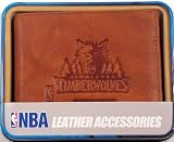 Minnesota Timberwolves Embossed Leather Billfold Wallet