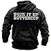 Grunt RPG, Suck It Up Buttercup Hoodie (2X) Grey