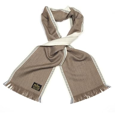 Beige Wool Scarf