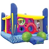 Shooting Star Design Jumpin' Dodge Ball Bounce House