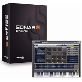 Cakewalk Sonar 8 Studio MIDI Workstation Software by Cakewalk