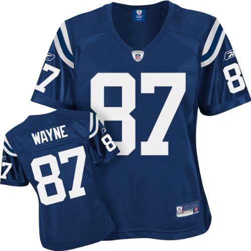 Reebok Indianapolis Colts Reggie Wayne Women's Premier Jersey Large