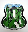 Playstation 2 Guitar Hero Tribal Flame Skins