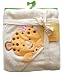Naturally for Baby Organic Sasha Character Woven Terry Hooded Towel, Large
