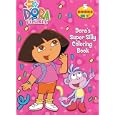 Dora's Super Silly Coloring Book (Jumbo Coloring Book)
