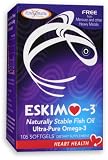 Enzymatic Therapy - Eskimo-3 Fish Oil - Ultra-Pure Omega-3, Naturally Stable - 105 Softgels