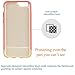 iPhone 6S Case,iPhone 6 Case,by Ailun[Vigorous Series] Protective Soft-Inner Anti-Scratch Aesthetical Finished Base with Vibrant Trendy Color Slider Style Hard Case-Siania Retail Package[Rose]