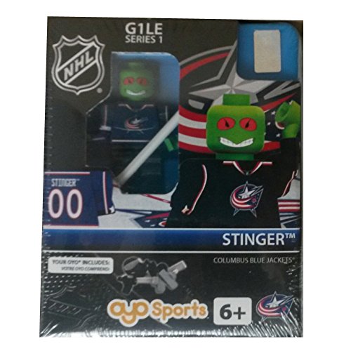 Stinger Mascot NHL Columbus Blue Jackets Oyo Minifigure