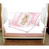 Girl Bear Bedding Set 3-pc