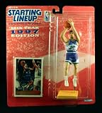 JOHN STOCKTON / UTAH JAZZ * 1997 * NBA Kenner Starting Lineup & Exclusive TOPPS Collector Trading Card