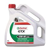 Castrol GTX 4L 15W-40 A3/ B3 Engine Oil'