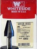 5802 CARBIDE-TIP 2 FLUTE VERTICAL BEVEL STYLE RAISED PANEL ROUTER BIT 1 DIA X 1-1/2" CUT LENGTH
