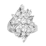 14K White Gold Diamond Right-Hand Ring