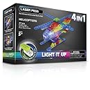 Laser Pegs 4-in-1 Helicopter Building Set