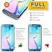 Samsung Galaxy S6 Edge+ Plus Tempered Glass Screen Film Protector: Valuebuybuy 9H 0.2mm Thinest Full Cover Curved Edge to Edge Protection Armor Guard Shatterproof - S6 Edge Plus Transparent