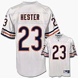 Devin Hester Chicago Bears Premier White Jersey with #23 from Reebok