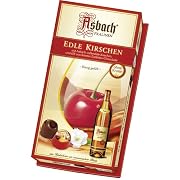 Asbach Uralt Brandy Filled Chocolate Cordial Cherries in Large Gift Box - 200g71oz