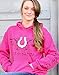 Live for the Ride-Horseshoe Horse Hoodie: Vintage Soft, Heavyweight. Horse Shirt