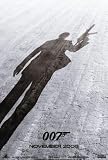 James Bond, Quantum of Solace (Shadow with Gun) Movie Poster Print - 24