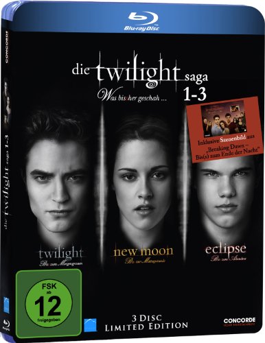 Twilight Saga 1 -3: Was bis(s)her geschah (inkl. Sammelkarte)
[Blu-ray] [Limited Edition]
