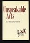 Unspeakable Acts