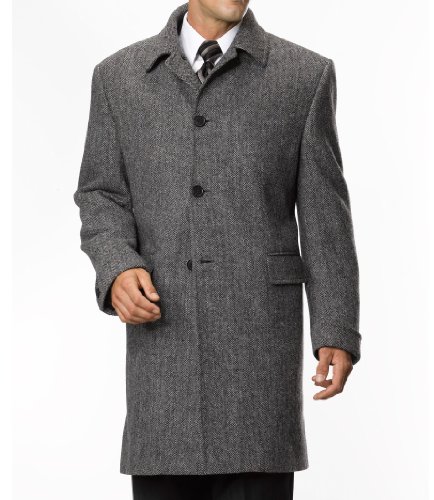 Joseph Harris Tweed 3/4 Length Topcoat