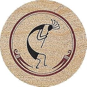 Click here to buy Kokopelli Thirstystone Sandstone Coasters by Thirstystone.