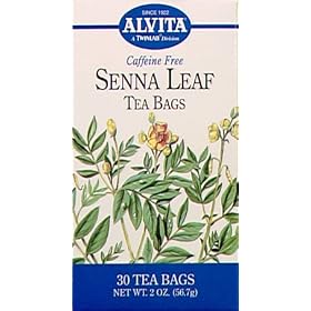 Senna Leaf Tea by Alvita - 24 Bags