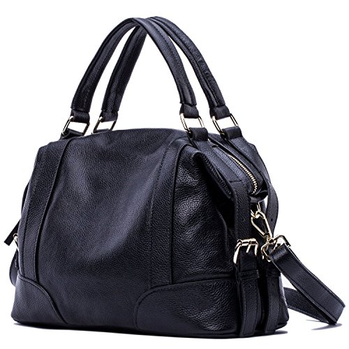 TOP-BAG Lovely Women Ladies' Genuine Leather Tote Bag Handbag Shoulder Bag, SF1006