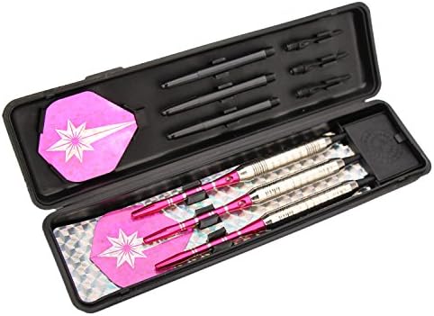Clansan Soft Tip Darts Brass Barrels Darts Set with Dart Case