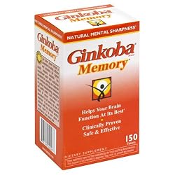 Ginkoba Memory 150 Tablets