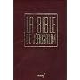 La Bible de J�rusalem : Edition PVC bordeaux