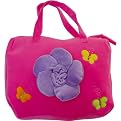 Plush Flower Power Bag - Pink