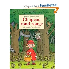Chapeau rond rouge