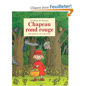 Chapeau rond rouge