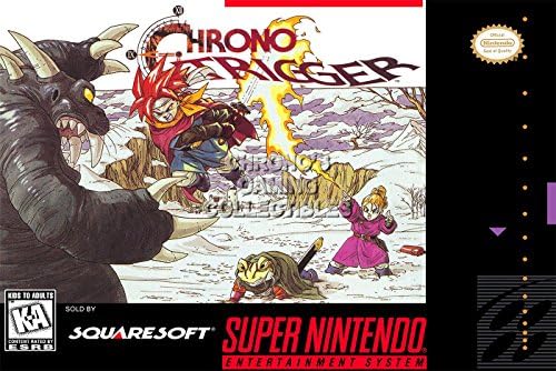 CGC Huge Poster - Chrono Trigger Original Super Nintendo SNES Box Art - CHO010 (36" x 54")