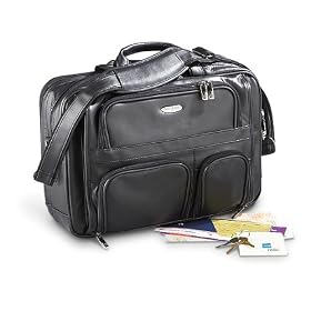 Samsonite Business Cases Leather Laptop Portfolio