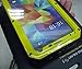 ELECDAY[TM] Metal Corning Gorilla Glass Shockproof/dustproof/weatherproof Military Heavy Protection Hard Cover Skin Case Pouch Shell Membranes for Samsung Galaxy S5 Sv G900 I9600 (Yellow)