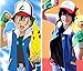 Lifeshoppingmall Ash Ketchum Cosplay Costume Set(Jacket+Gloves+Hat)