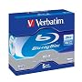 Verbatim 43613 BD-R 2x 25GB Blu-ray 5 pack Jewel Cased